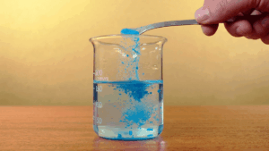 ترکیب سولفات مس با آب